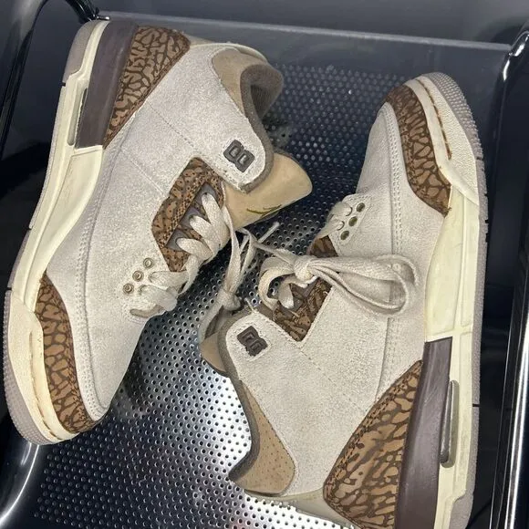Size 4.5Y - Air Jordan 3 Retro GS Palomino Brown Beige DM0967-102 Sneaker Shoes