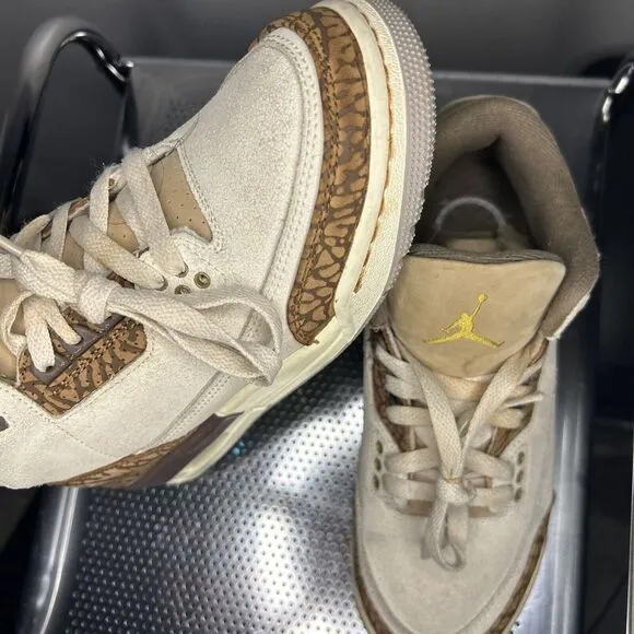 Size 4.5Y - Air Jordan 3 Retro GS Palomino Brown Beige DM0967-102 Sneaker Shoes