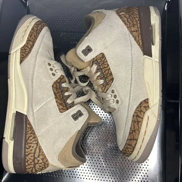 Size 4.5Y - Air Jordan 3 Retro GS Palomino Brown Beige DM0967-102 Sneaker Shoes