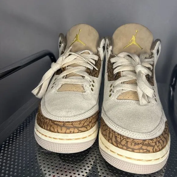 Size 4.5Y - Air Jordan 3 Retro GS Palomino Brown Beige DM0967-102 Sneaker Shoes
