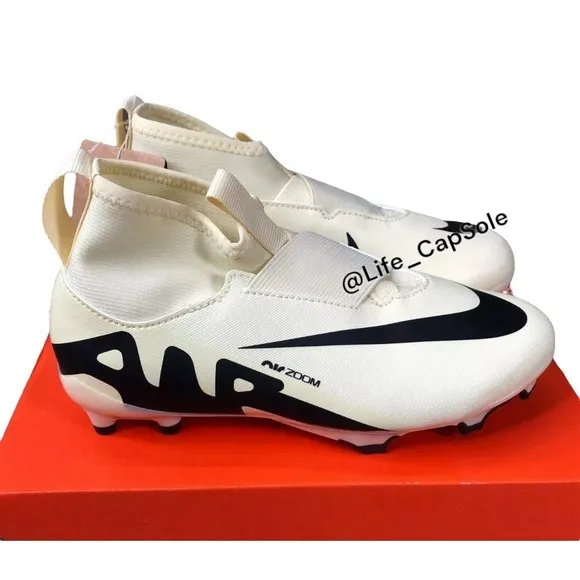 Size 5.5Y Nike Zoom Mercurial Superfly 9 Academy FG/MG Soccer Shoes DJ5623-700