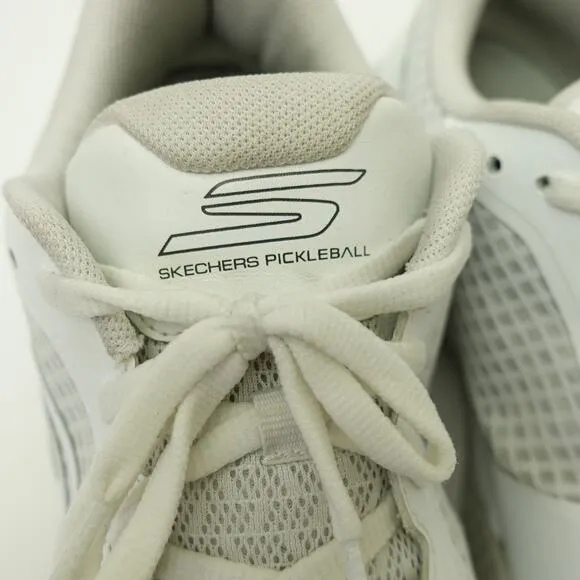 Skechers Mens Viper Court Pro Pickleball Sneaker Shoes White M 7.5/Womens 9