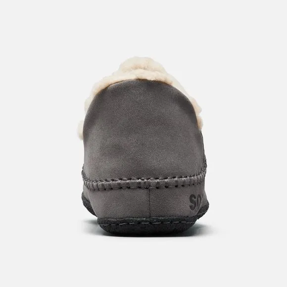 SOREL MEN'S MANAWAN LL SLIPPER - QUARRY - 11
