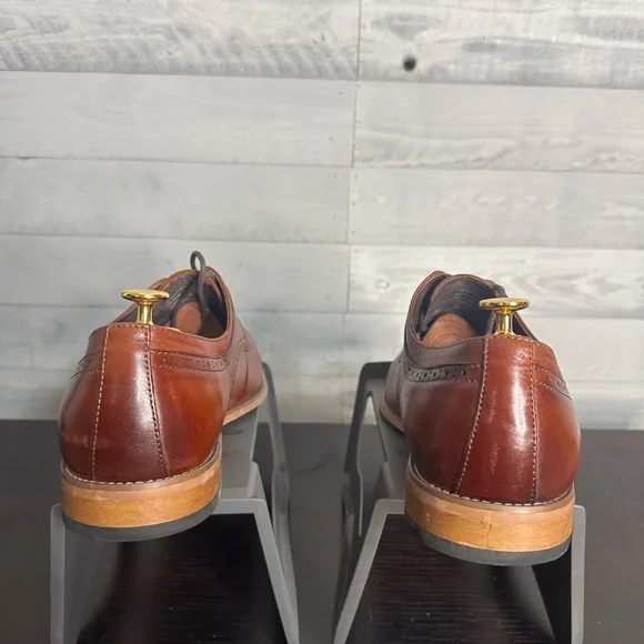 Stacy Adams Dickinson Brown Cap Toe Oxfords 11.5
