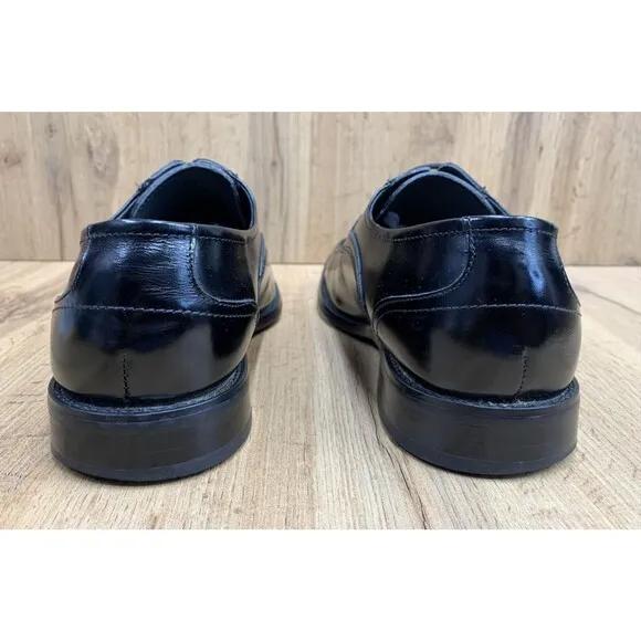 Stacy Adams Mens Derby Dress Shoes Lace Up Dress Black 2011-001 Size 9.5 W