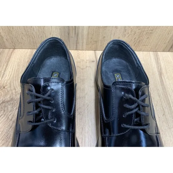 Stacy Adams Mens Derby Dress Shoes Lace Up Dress Black 2011-001 Size 9.5 W