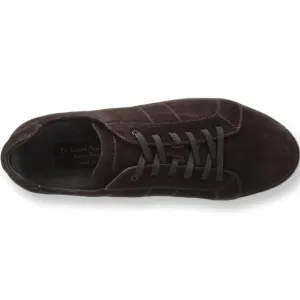 To Boot New York Adam Derrick Elsons Lace Up Dark Brown Suede Sneakers Size 9.5