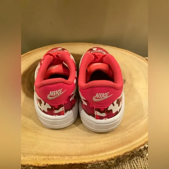 Toddler's Nike Court Borough Low Recraft Pink Camo CUSTOMIZED Sz-10C AQ3978-800