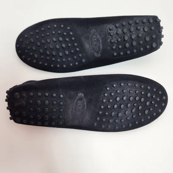 Tod's Gommino Driving Shoes Black Suede (XXW00G00010RE0B999) - EU 38.5 US 7.5