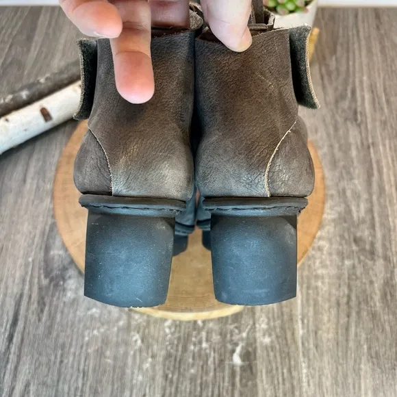 *TRIPPEN | &quot;ACE&quot; Ankle Boots in Taupe Nubuck Size 40/9