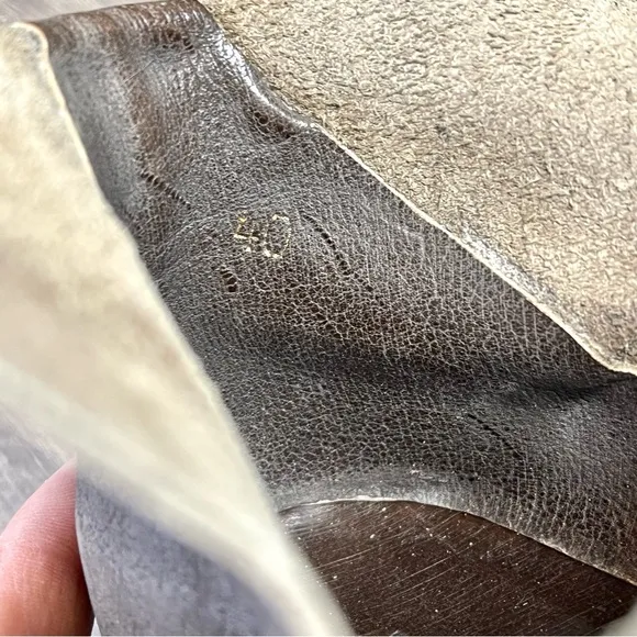 *TRIPPEN | &quot;ACE&quot; Ankle Boots in Taupe Nubuck Size 40/9