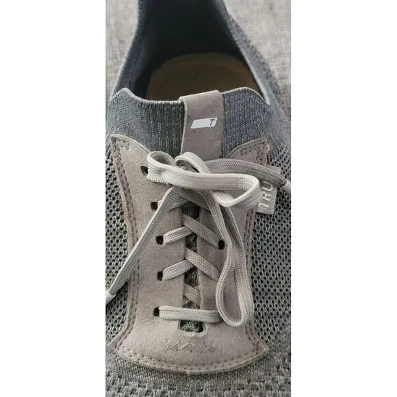 TRUE linkswear Men's All Day Knit II Goat‎ Gray Lightweight Golf Shoes Size 12 M
