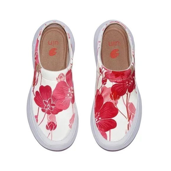 UIN Women's Mules Comfort Shoes Casual Slippers (Pink Lady Palma VI)133 no box