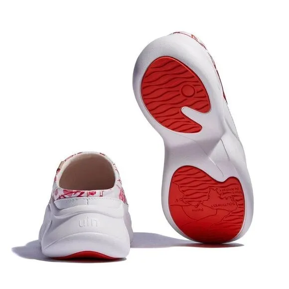 UIN Women's Mules Comfort Shoes Casual Slippers (Pink Lady Palma VI)133 no box