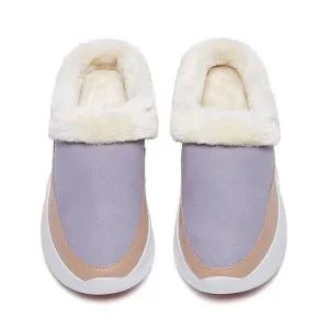 UIN Women's Mules Comfort Shoes Casual Household Slippers (LIGHT GREY PALMA VI)