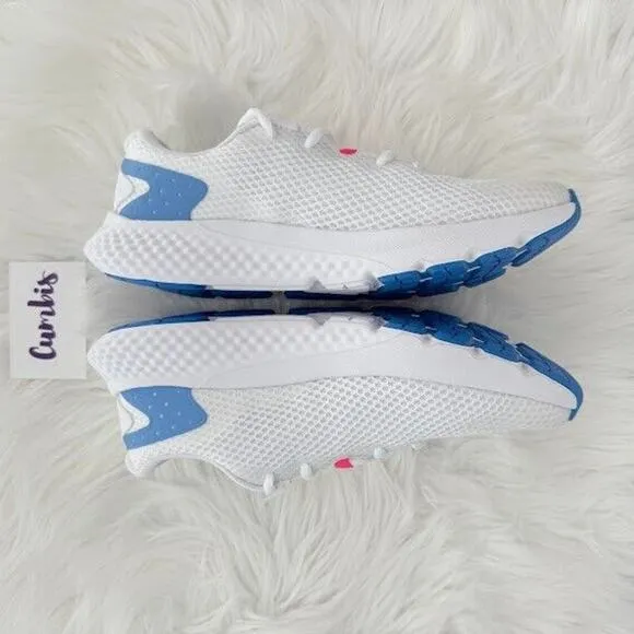 Under Armour Charged Rogue 3 IRID Women's 8.5 White Running Shoes Sneakers NEW