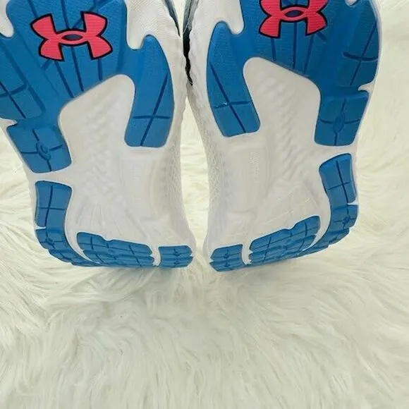 Under Armour Charged Rogue 3 IRID Women's 8.5 White Running Shoes Sneakers NEW