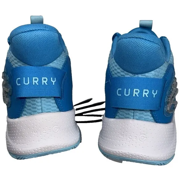 Under Armour Curry 3Z7 Men Size 12 Womens 13.5 Blue Sneakers Warriors Basketball