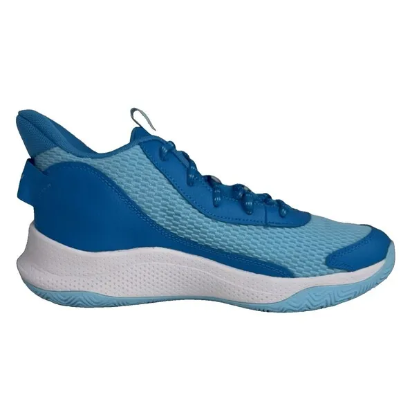 Under Armour Curry 3Z7 Men Size 12 Womens 13.5 Blue Sneakers Warriors Basketball