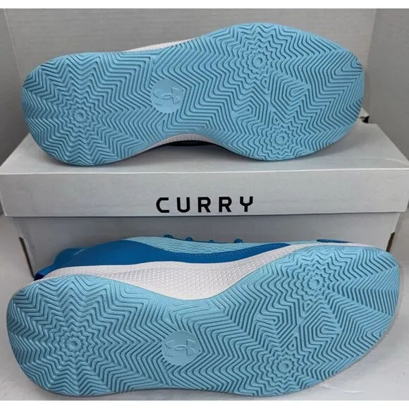 Under Armour Curry 3Z7 Men Size 12 Womens 13.5 Blue Sneakers Warriors Basketball