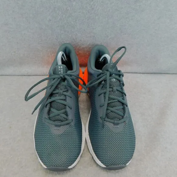 Under Armour Men's Charged Escape 4 Running Sneakers Grey/Orange Size 9.5