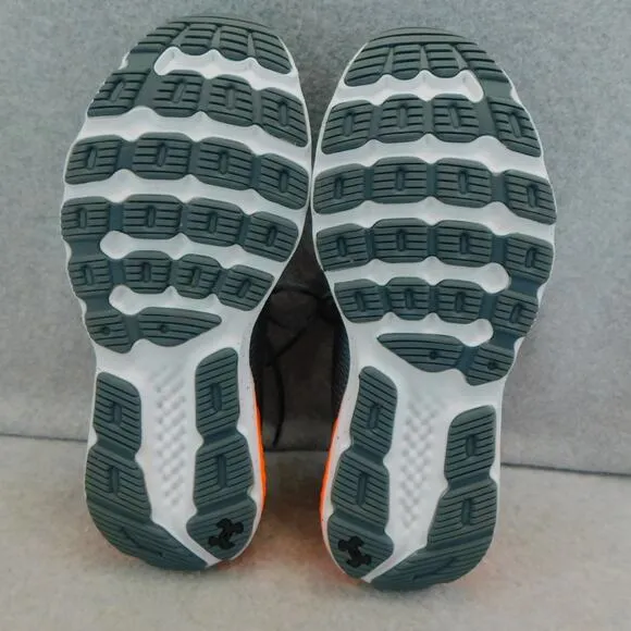 Under Armour Men's Charged Escape 4 Running Sneakers Grey/Orange Size 9.5