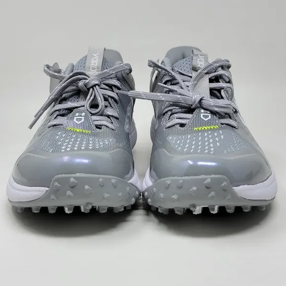 Under Armour Men's Yard Turf Baseball Shoes 3025593-102 Gray White Size 8 New