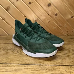 Under Armour Steph Curry 7 Team Forest‎ Green Men's Size 15 Shoe Basketball