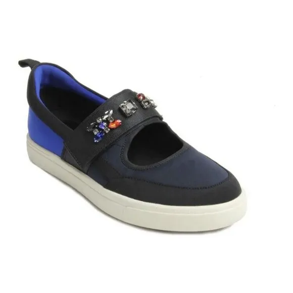 VANELi Oldys Embellished Colorblock Sneaker Navy Gems 7 N Narrow mary jane shoes