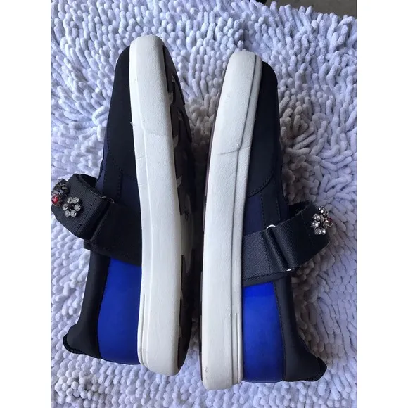 VANELi Oldys Embellished Colorblock Sneaker Navy Gems 7 N Narrow mary jane shoes