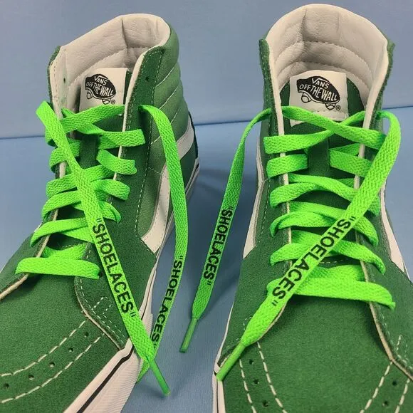 Vans Sk8-Hi Mens Size 7 Canvas Suede Skate Shoes Sneakers Deep Green VN0A38GEUKV