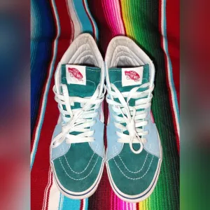 Vans Sk8-Hi Retro Court Unisex Multi-Color Lace Up Shoes Size 7.0 Men/8.5 Women