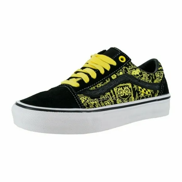 Vans x Spongebob &quot;Skate Old Skool&quot; Sneakers (Gigliotti) Classic Skate Shoes