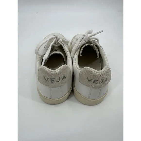 Veja Esplar Sneaker in Extra White Sable leather Size 37/ US 6
