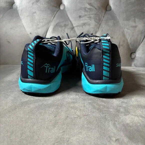 Vibram Salming‎ Trail 6 Trail Blue Running Shoes Size 6.5 NEW