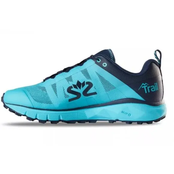 Vibram Salming‎ Trail 6 Trail Blue Running Shoes Size 6.5 NEW