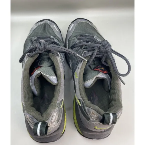 VTG 1997 OG Nike Terra Humara Womens 8 Gray Green Off Road Trial Running 605076