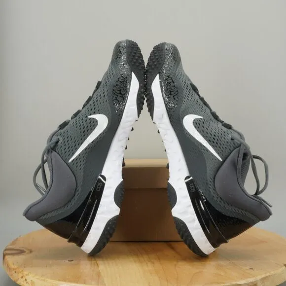 Womens 10 / Mens 8.5 - Nike Alpha Huarache Elite 4 Turf Baseball Shoes Black NEW