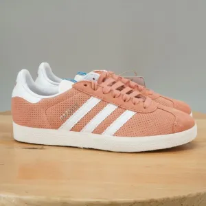 Womens 6 / Mens 5 - Adidas Gazelle Shoes Wonder Clay White Casual Sneakers NEW