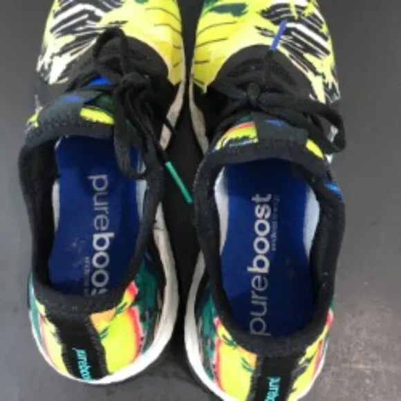 Women's Adidas Multi color Pure Boost Sneakers Size US 9.5