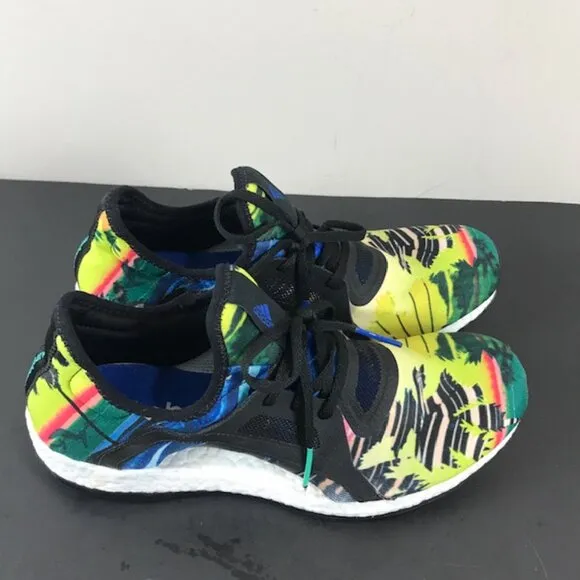 Women's Adidas Multi color Pure Boost Sneakers Size US 9.5