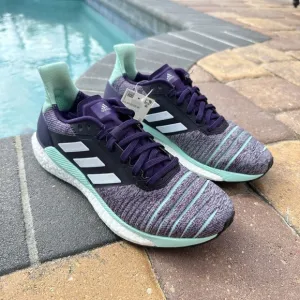 WOMEN'S adidas Solar Glide Grey Clear Mint Running Shoes D97447