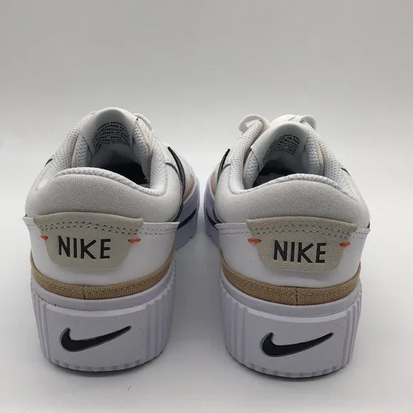 Women’s Nike Court Legacy Lift Low White DM7590-100 USED Mark inside Sz 11