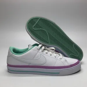 Women’s Nike Court Legacy NN White/Purple FN7108-100 NWOB