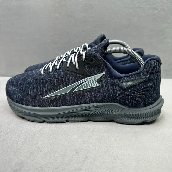 Womens Size 10.5 Altra Torin 5 Luxe Shoes Navy Blue Road Running Gym Sneakers
