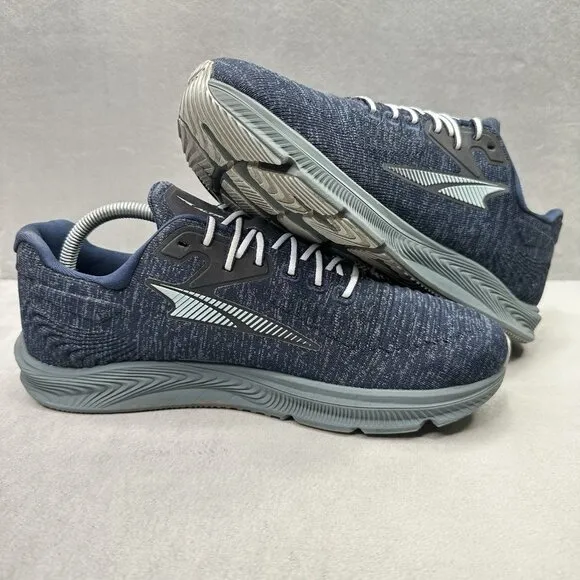 Womens Size 10.5 Altra Torin 5 Luxe Shoes Navy Blue Road Running Gym Sneakers
