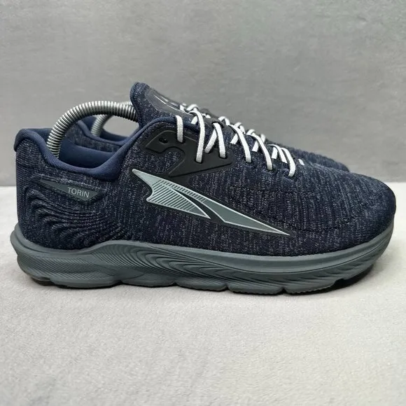 Womens Size 10.5 Altra Torin 5 Luxe Shoes Navy Blue Road Running Gym Sneakers
