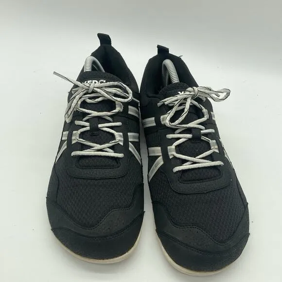 Womens Size 11 Xoro PRIO Black White Barefoot Athletic Road Running Shoes