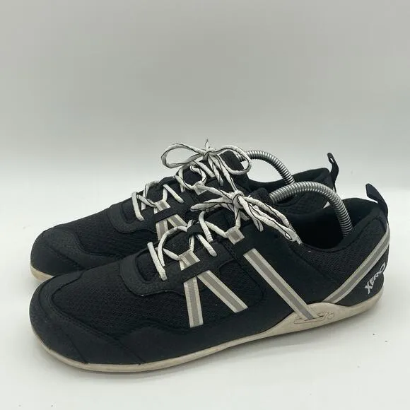 Womens Size 11 Xoro PRIO Black White Barefoot Athletic Road Running Shoes