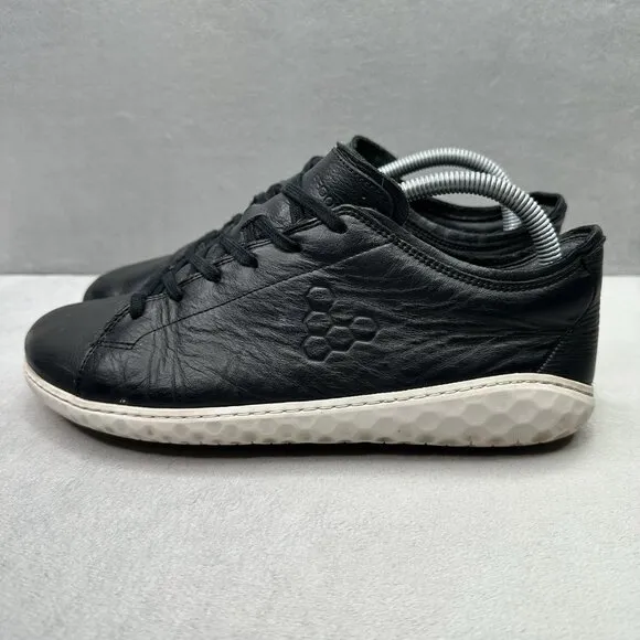 Womens Size 8 / EU 39 Vivobarefoot Geo Court III Shoes Obsidian Barefoot Running